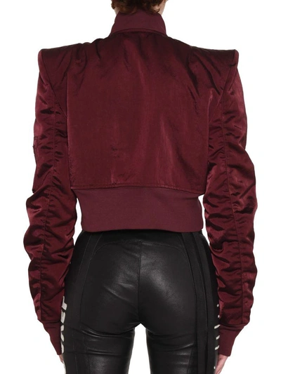 Shop Ben Taverniti Unravel Project Jacket In Burgundy