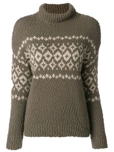 Shop Vince Fair Isle Sweater