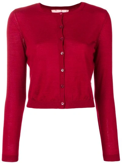 Shop Red Valentino Cropped Cardigan