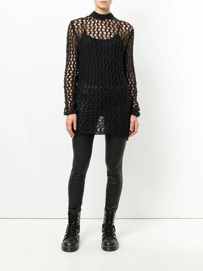 Shop Mcq By Alexander Mcqueen Perforated Jumper