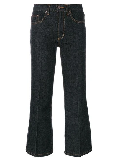 Shop Marc Jacobs Cropped Jeans In Blue