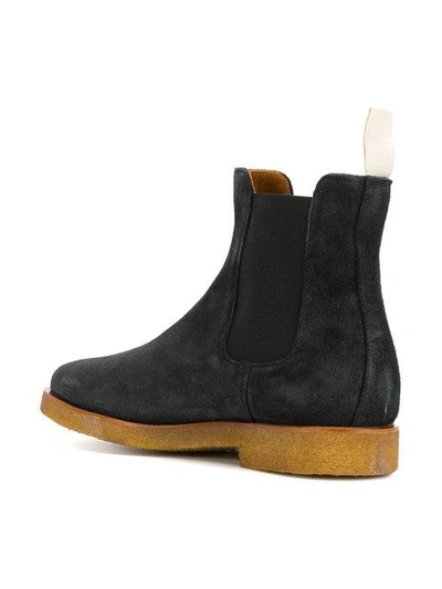 Shop Common Projects Waxed Chelsea Boots