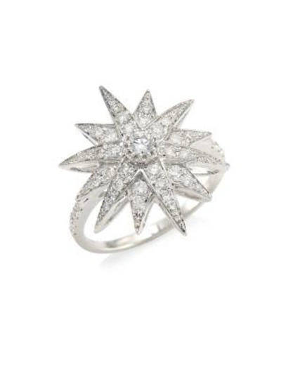 Shay Celestial Diamond & 18k White Gold Starburst Ring