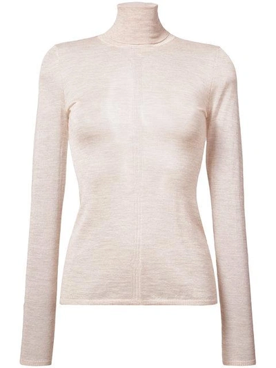 Shop Gabriela Hearst Slim Fit Roll Neck Sweater