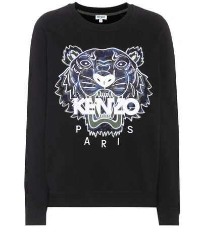 Shop Kenzo Printed Cotton Sweater