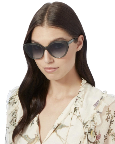 Shop Victoria Beckham Exaggerated Kitten Sunglasses