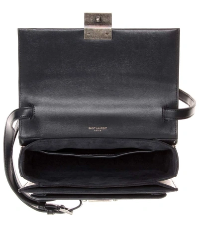 Shop Saint Laurent Schultertasche Medium Bellechasse In Grey