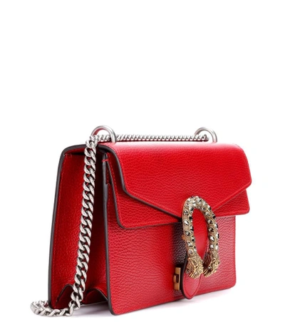 Shop Gucci Dionysus Leather Shoulder Bag