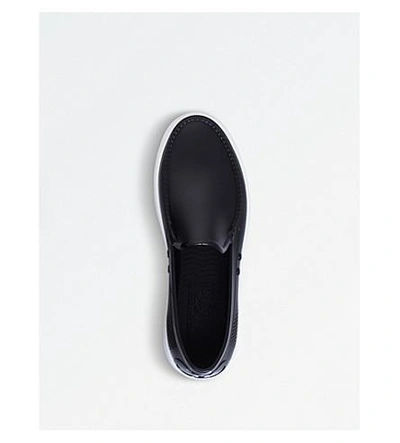 Ferragamo Fury Rubber Slip on Trainers In Black ModeSens