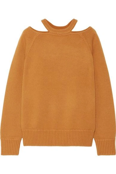Shop Jason Wu Cutout Wool-blend Sweater