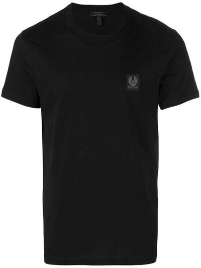 Shop Belstaff T-shirt Mit Logo-patch In Black