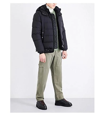 Shop Moncler Tanguy Padded Jacket In Black