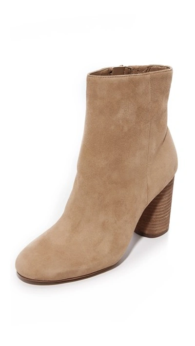 Sam Edelman Corra Booties In Golden Caramel