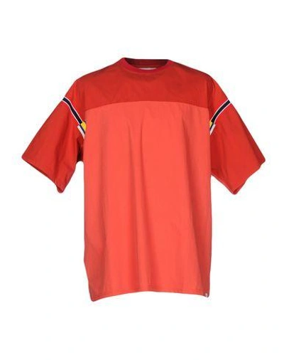Shop Facetasm T-shirt In Red