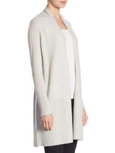 Shop Saks Fifth Avenue Women's Collection Cashmere Duster In Ebony