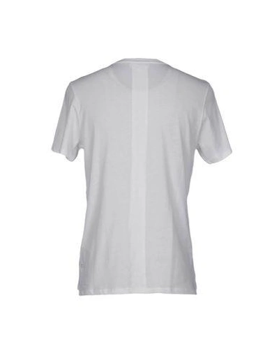 Shop Les Benjamins T-shirts In White