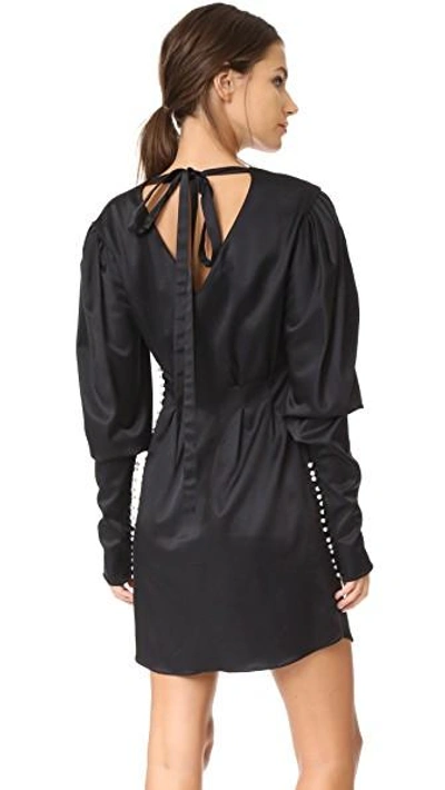Shop Magda Butrym Ecija Dress In Black