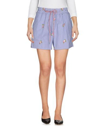 Shop Ottod'ame Shorts In Blue