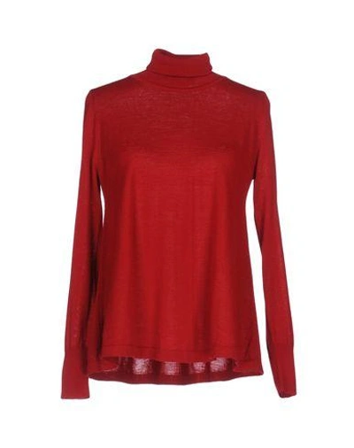 Shop Ottod'ame Turtleneck In Red