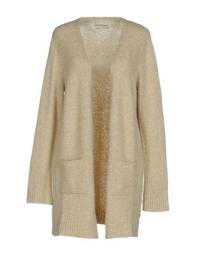 Shop Ottod'ame Cardigans In Beige