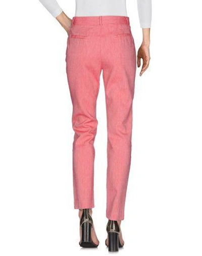 Shop Ottod'ame Denim Pants In Red