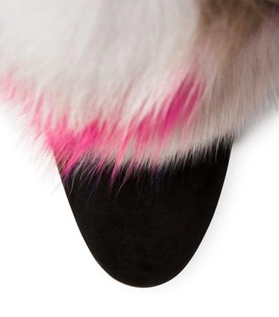 Shop Stuart Weitzman The Overcoat Bootie In Multi Fox Fur