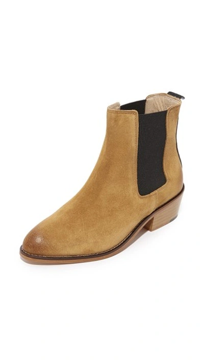 Matt Bernson Frisco Chelsea Booties In Camel