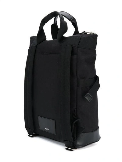 Shop Saint Laurent Rivington Backpack In Black