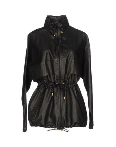 Shop Isabel Marant Leather Jacket In Black