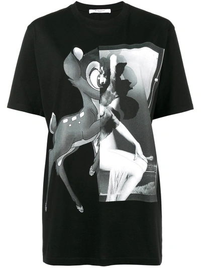 Shop Givenchy Bambi Printed T-shirt