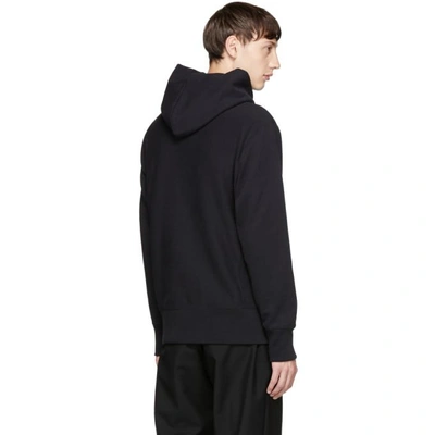 Shop Champion Black Logo Hoodie