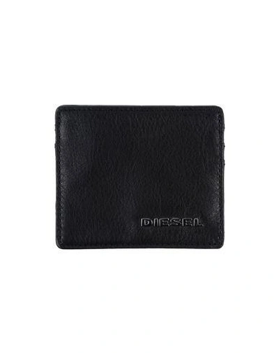 Shop Diesel Document Holders In Black