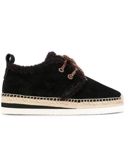 Shop See By Chloé Glyn Lace-up Espadrilles