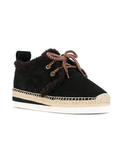 Shop See By Chloé Glyn Lace-up Espadrilles