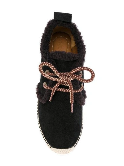 Shop See By Chloé Glyn Lace-up Espadrilles
