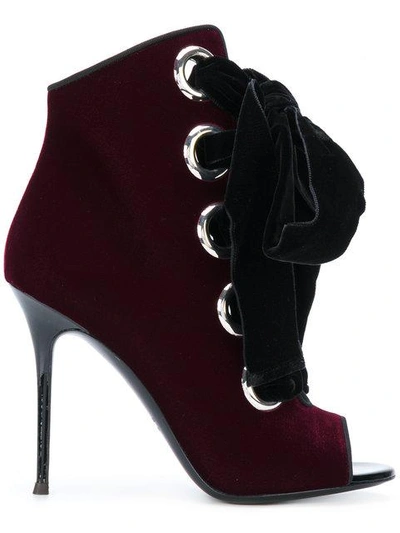 Shop Giuseppe Zanotti Jeannine Booties In Pink