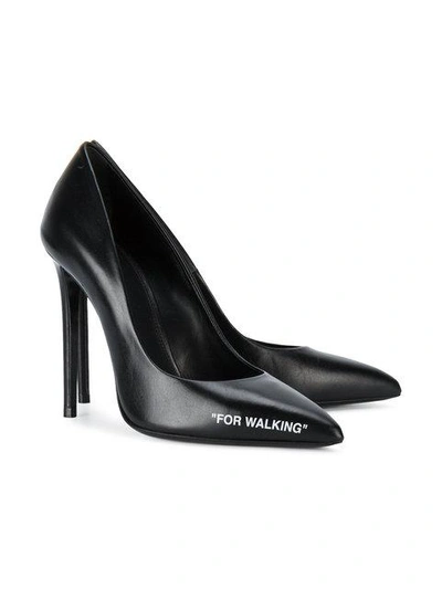 Shop Off-white Black For Walking 115 Pumps