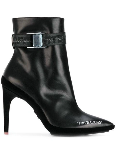 Shop Off-white For Walking Ankle Boots - Black