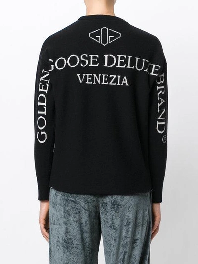 Shop Golden Goose Deluxe Brand Classic Knitted Sweater - Black