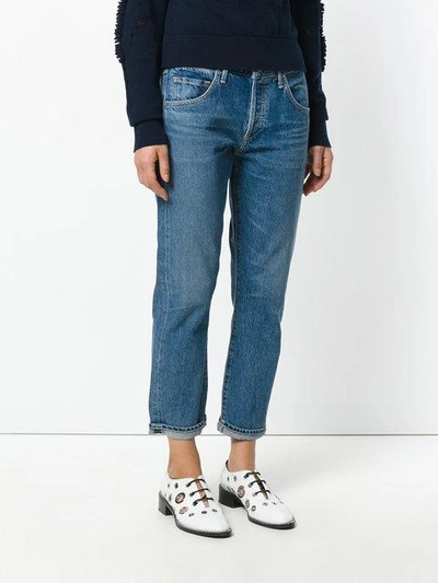 Shop Citizens Of Humanity Cropped Straight Jeans