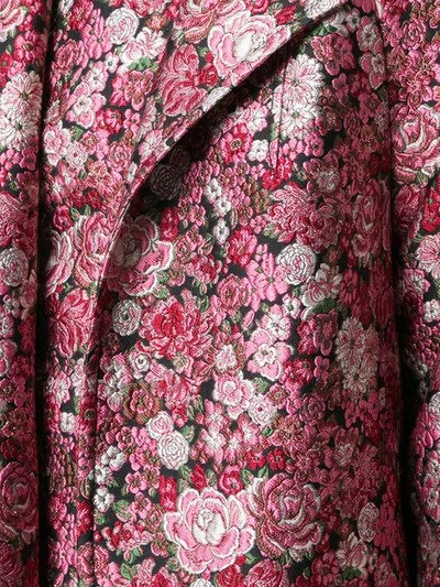 Shop Adam Lippes Floral Brocade Opera Coat