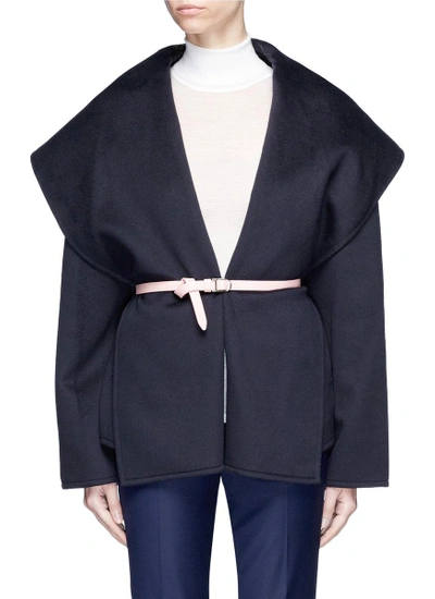Shop Gabriela Hearst 'harris' Belted Cashmere Melton Short Coat