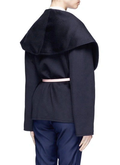 Shop Gabriela Hearst 'harris' Belted Cashmere Melton Short Coat