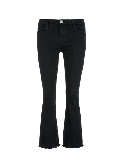Shop Current Elliott 'the Kick' Cropped Flared Jeans
