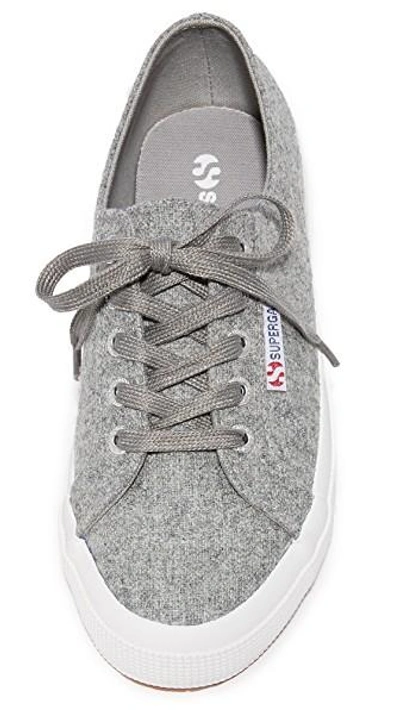 Shop Superga 2750 Polywool Classic Sneakers In Light Grey