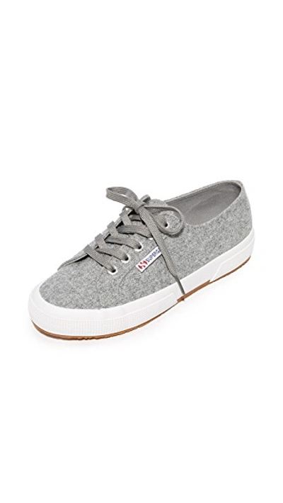 Superga 2750 Polywool Classic Sneakers In Light Grey