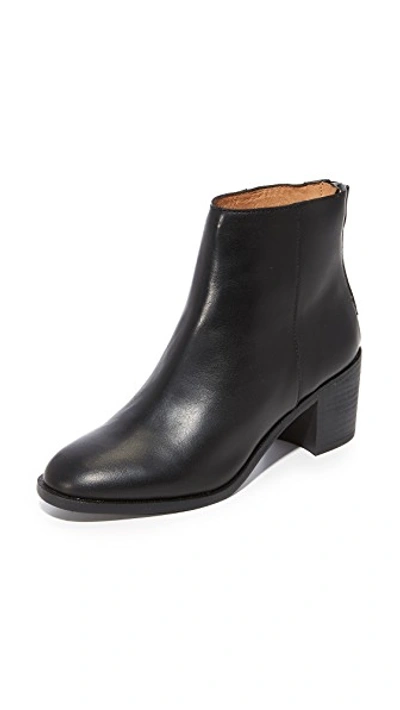 Madewell Pauline Bootie In True Black