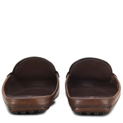 Shop Tod's Mules In Leather In Brown