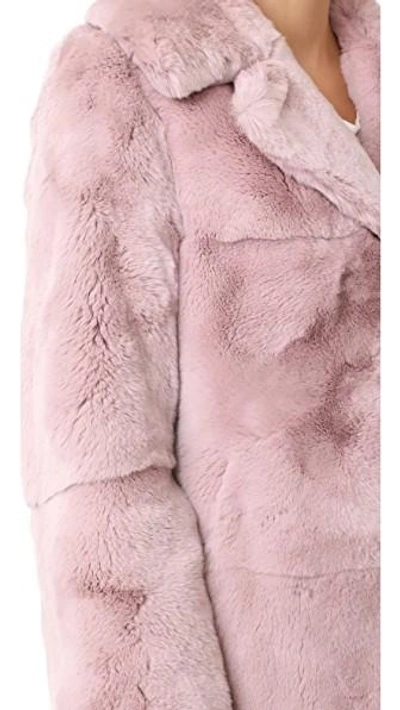 Shop A.l.c Stone Coat In Vintage Mauve