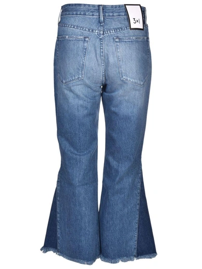 Shop 3x1 Higher Ground Gusset Jeans In Blue